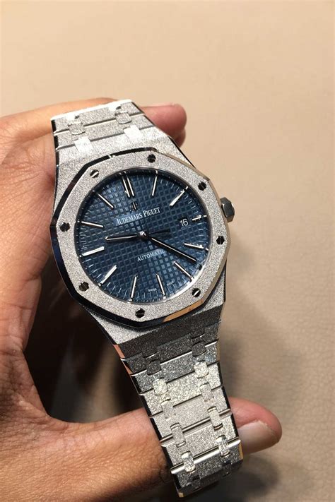 audemars piguet royal oak frosted gold price|ap royal oak 41mm price.